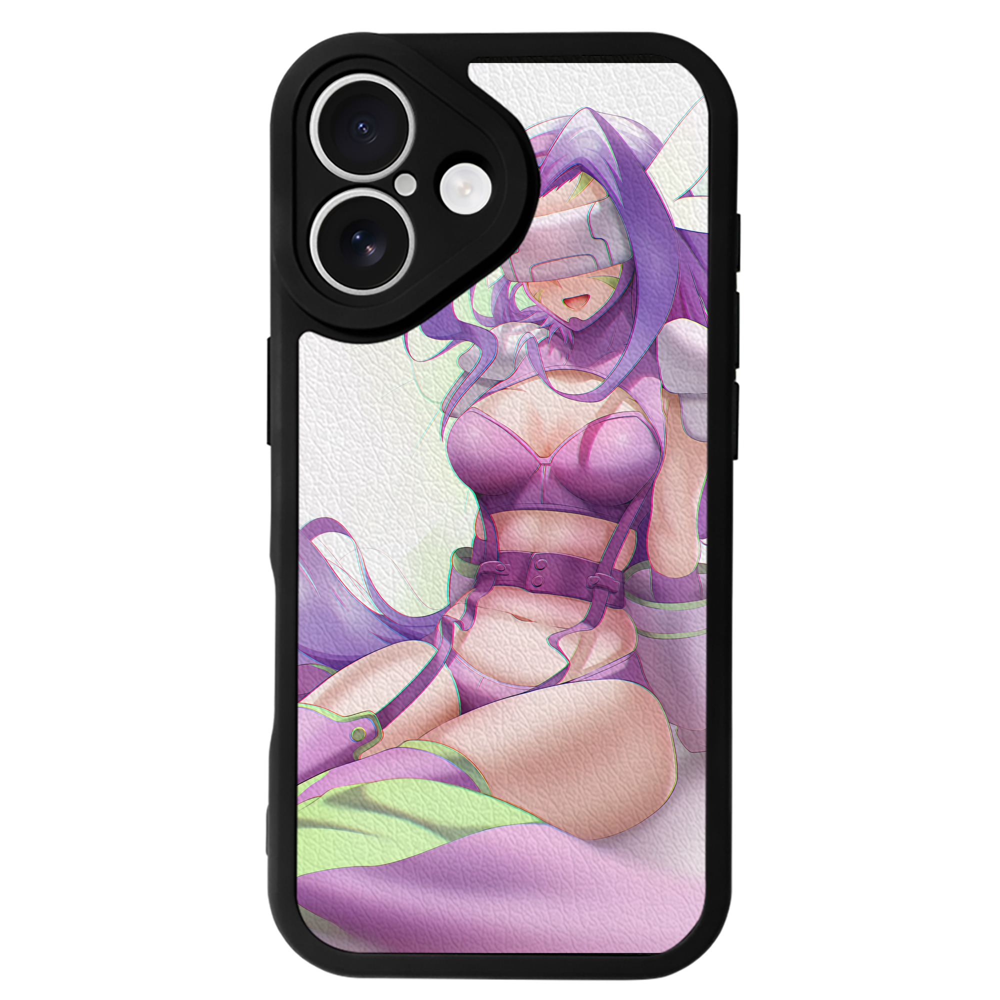 （画像用） Digimon デジタルモンスター/デジモン 【iPhone 16シリーズ対応】シリコンスマホケース（レザー調） 材質：シリコン